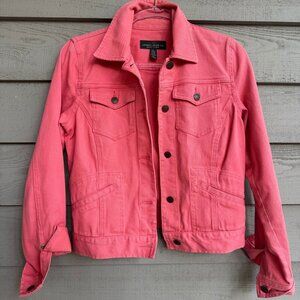 Lauren Jeans Co. Ralph Lauren Pink Denim Jacket Women’s Small